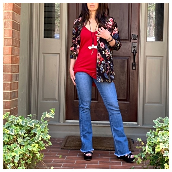 PARIS Floral jacket with pockets - Picture 5 of 8